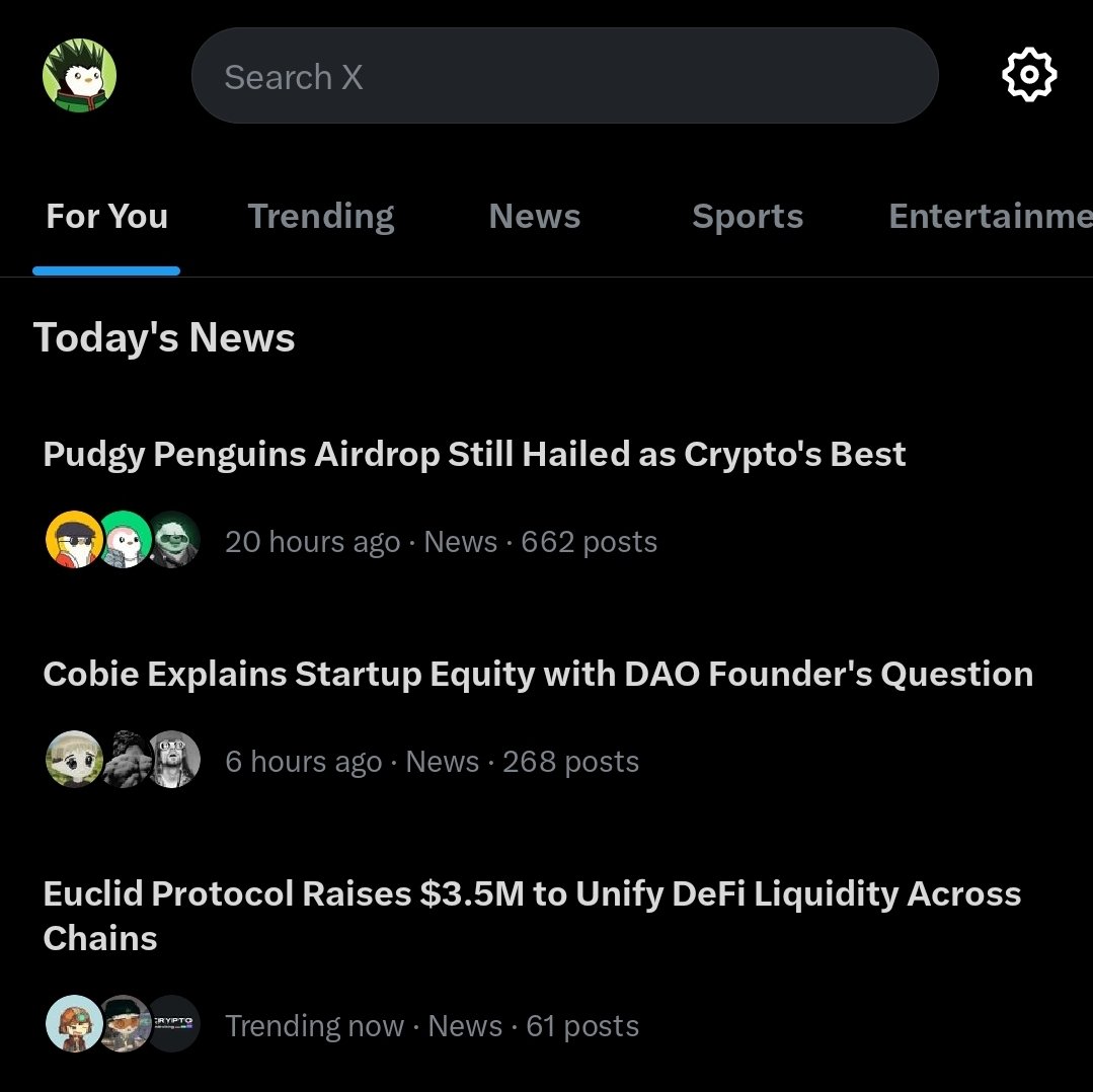 Top news for me today, I see no cap