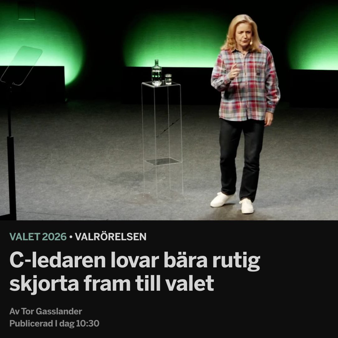 Hade onekligen gått bättre för Murre om han hade haft på sig flanellskjorta och ”snabbskor”.