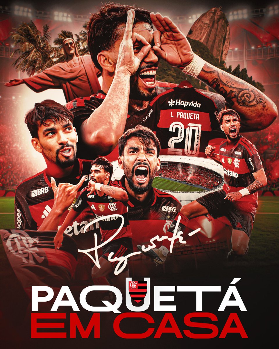 O menino do Ninho volta pra onde tudo começou.

Contrato assinado. 🖊️📄

Raça, talento e Flamengo no coração 🏟️❤️🖤

#CRF #Flamengo #NaçãoRubroNegra #Mengão #smsports