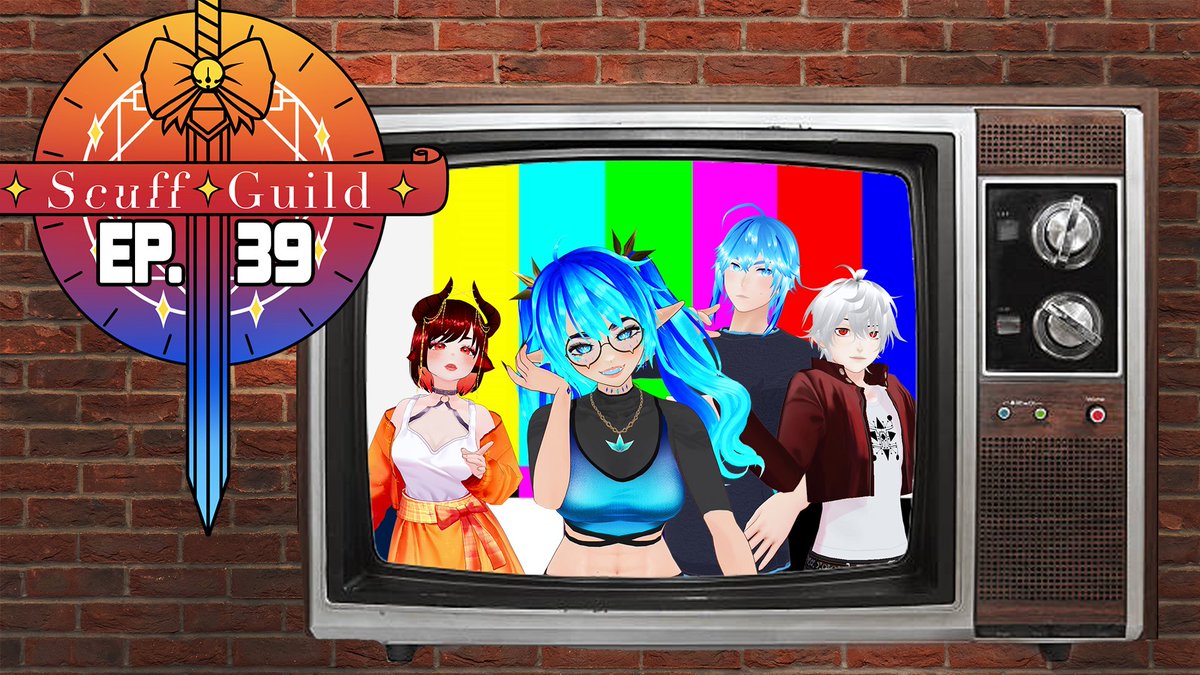We're live again to talk about some reality TV! Scuff Guild podcast, live and link below! #vtuber #twitch