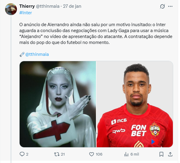 Thierry! tweet media
