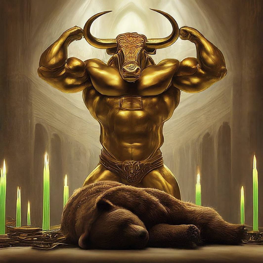 never sell $GOLDENBULL real ones ride to the top