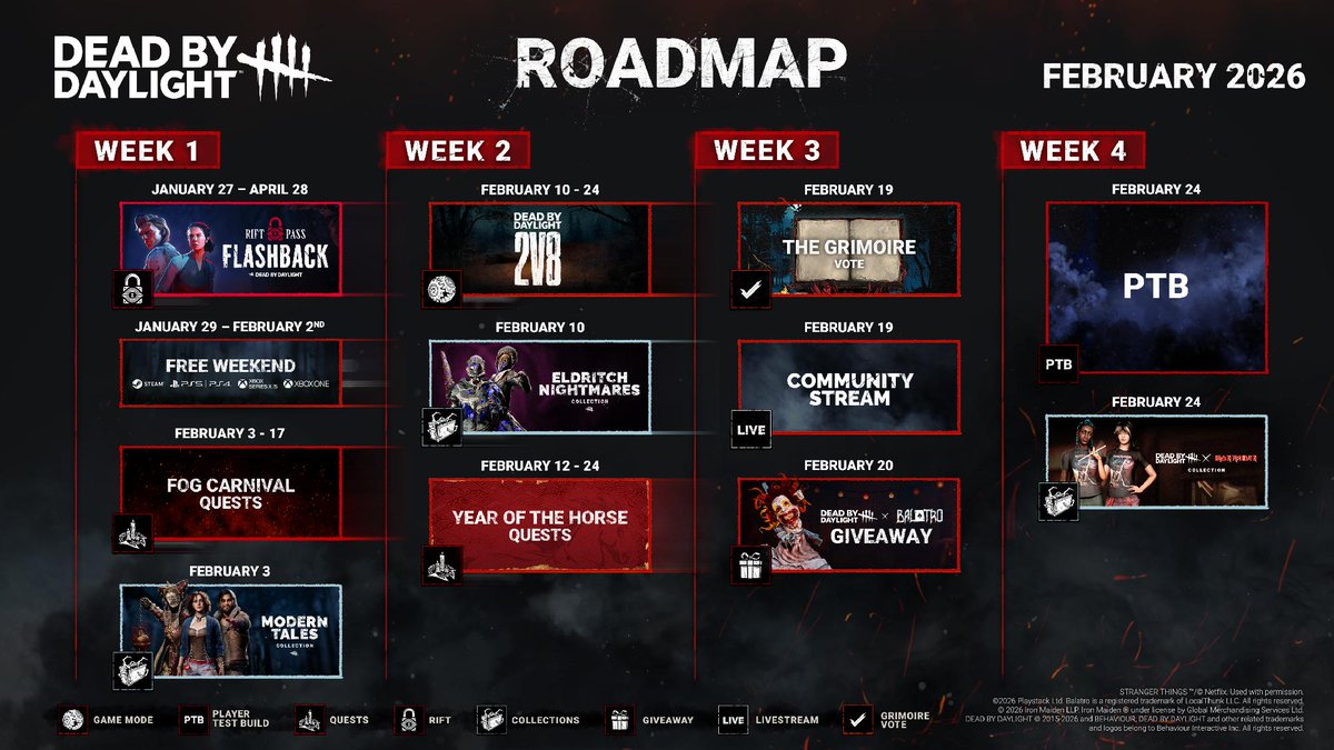 We've got a busy month ahead of us! Take a look 👇