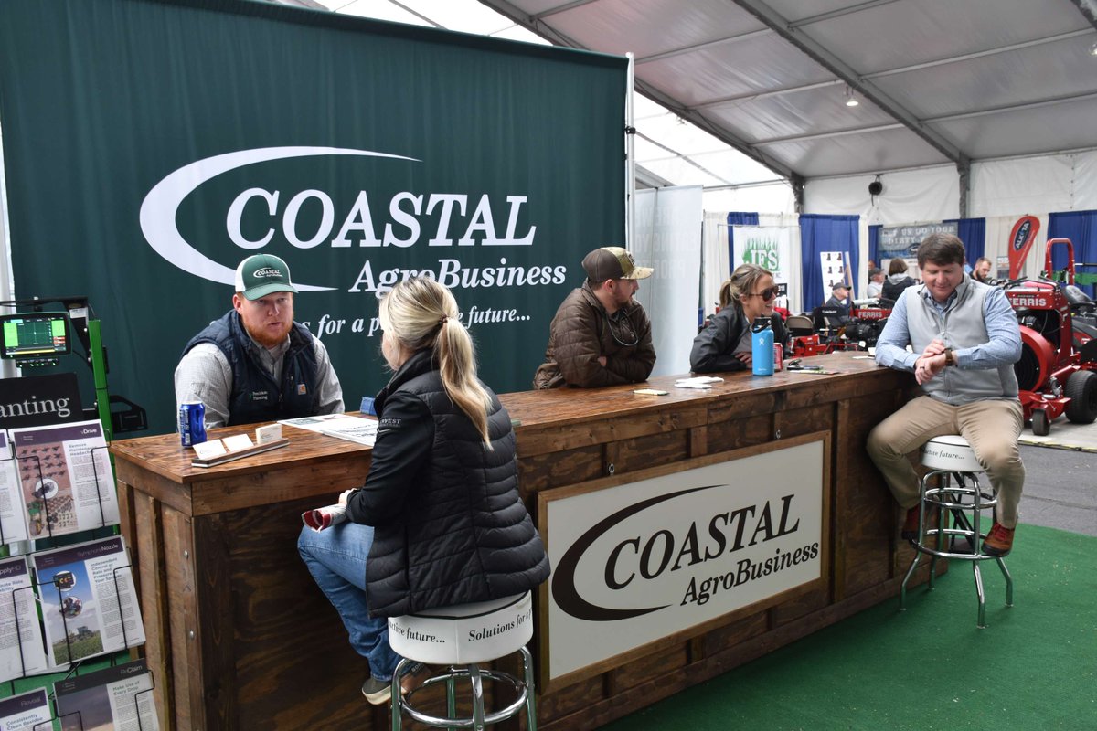 CoastalAgro's tweet photo. Southern Farm Show 2026!  Come visit with our Solutions Advisors to get a jump start on a successful 2026!  Exibits 7034 &amp; 8004, State Fair Grounds, Raleigh, NC. #SouthernFarmShow #FarmSolutions #CoastalAgro https://t.co/V2JGSQJbMn
