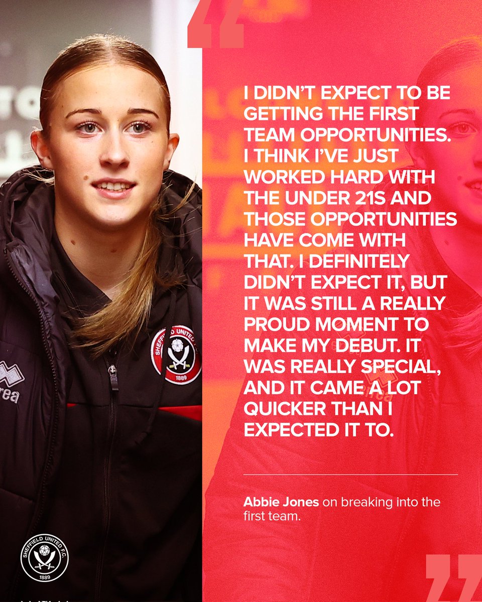 🗣 Joy Ralph discusses her recovery from shoulder surgery and Under 21s forward Abbie Jones reflects on her first season at the club in this Sunday's digital matchday programme.