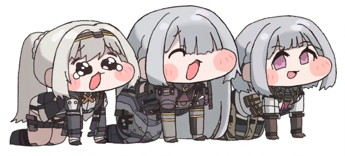 #ドルフロ #소녀전선2망명 스핔키처럼 바뀌어버린 리벨리온;;;;;;;;;;;;;;;;;;; 이렇게 귀여운 모습이라면 바랴그단도 총 못쏠듯;;;;;