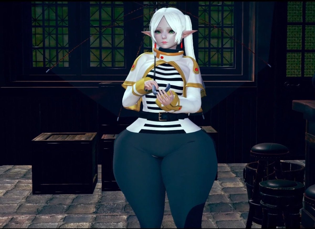 metrix180's tweet photo. Preview for this month video.. Frieren wants a grimoire.. https://t.co/Q5xY8vmlRh