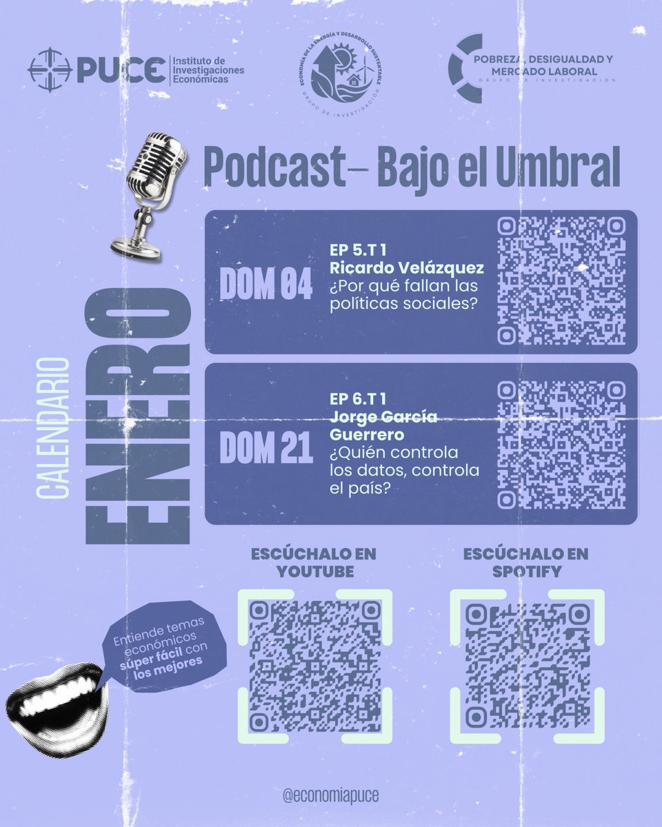 Investigaciones Económicas PUCE tweet media