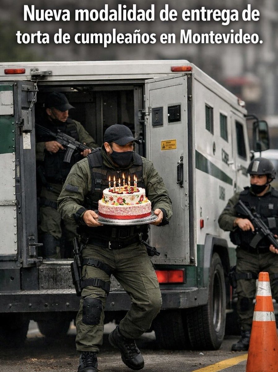 Así está Montevideo amigos…