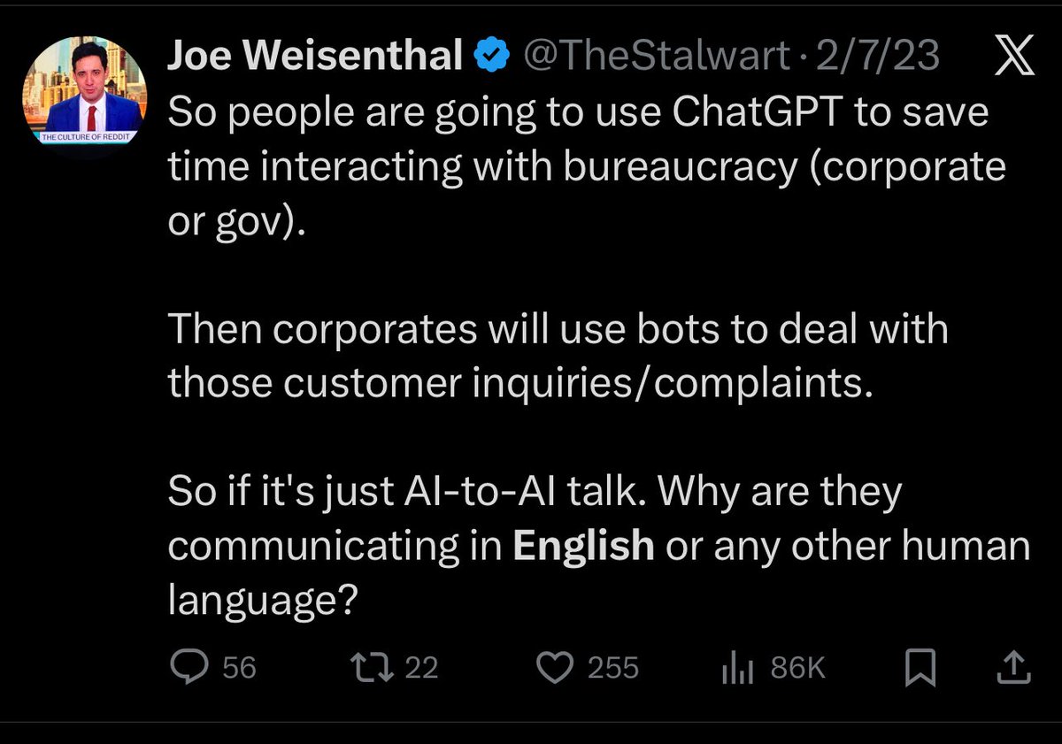 Joe Weisenthal tweet media