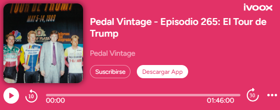 Aquí os dejamos el Podcast🎙️del Tour de Trump, con <a href="/gzlz11/">Miguel González</a> y <a href="/Juanjo__Moral/">Juanjo Moral</a>. Esperamos que os guste:
ivoox.com/pedal-vintage-…