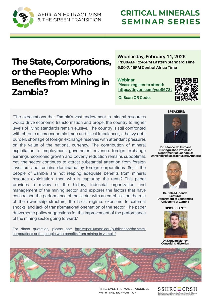 African Extractivism and the Green Transition tweet media