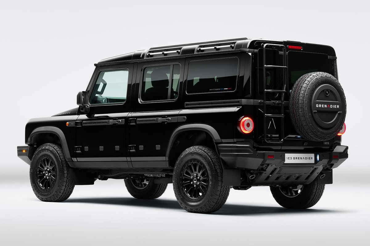 kotecinho's tweet photo. 2026 Ineos Grenadier Black Edition SUV