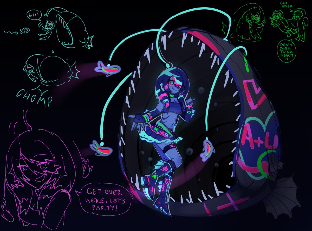 design for a yt collab 🎣