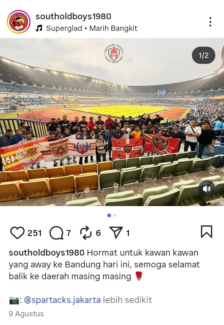 hansipflick's tweet photo. @Mah5Utari Regulasinya masih sama ko kang, klo ada supporter tamu yang away, kedua tim dapet denda. Tapi sepanjang musim ini, cuma ada dua tim sih yang bebas dari denda itu. https://t.co/I43l4DrtbH