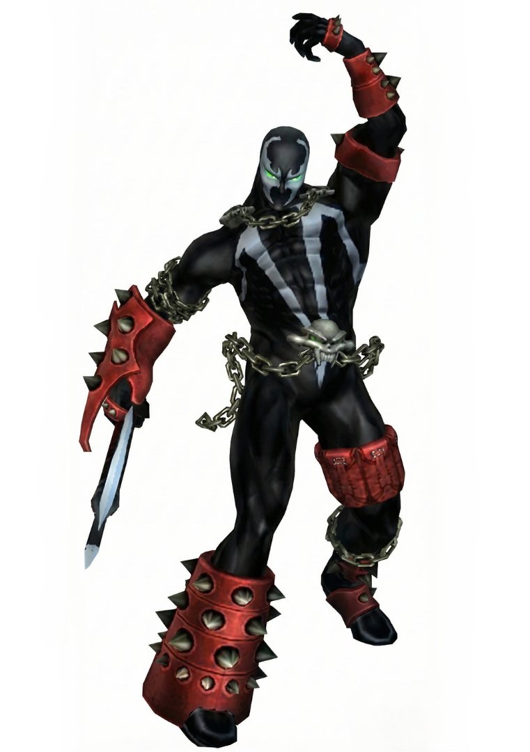 SpawnArchive's tweet photo. Soul Calibur II - Spawn's Character Model Design (2003)
#Spawn https://t.co/Tbo6O5CUNx