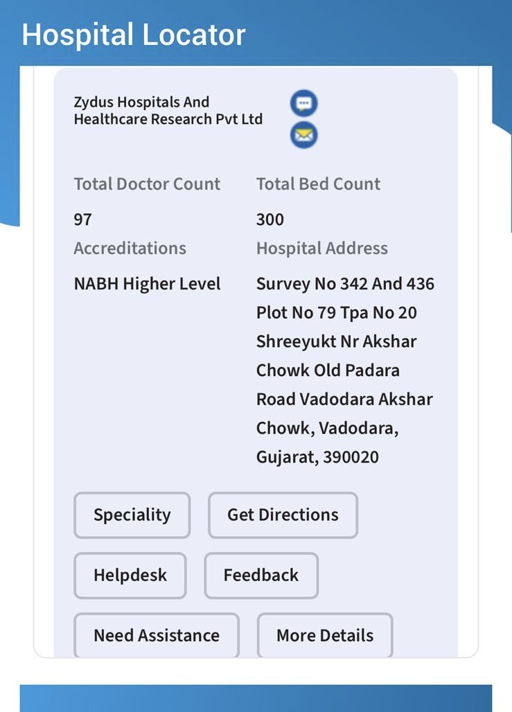 Sharmapravesh33's tweet photo. Extremely disappointed with @careinsuranceIN claim handling.

My parents’ claim was rejected at the last moment citing:
“Hospital not in cashless network”

This is incorrect.
The hospital is clearly listed as a registered cashless network hospital on your own portal.
#carehealth https://t.co/fPejhR1Dqq