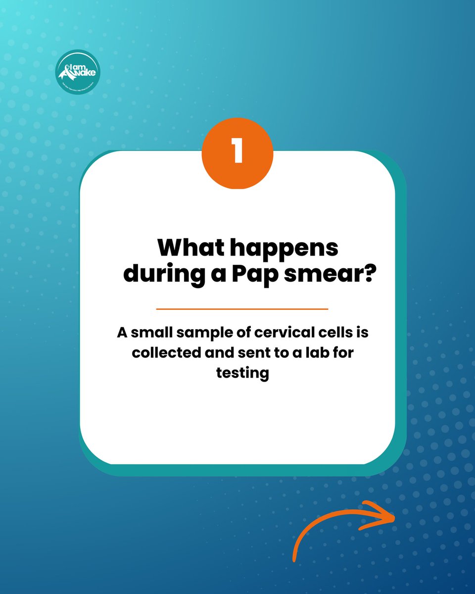 iamawakeng's tweet photo. Ever heard of a Pap smear?
It’s a simple test that can help prevent cervical cancer.
It might sound scary or uncomfortable, but it’s quick, routine, and could quite literally save a life.
Have you done yours?
#StayAwake #IAmAwake #CervicalCancerAwareness https://t.co/rPuw5mAcJi