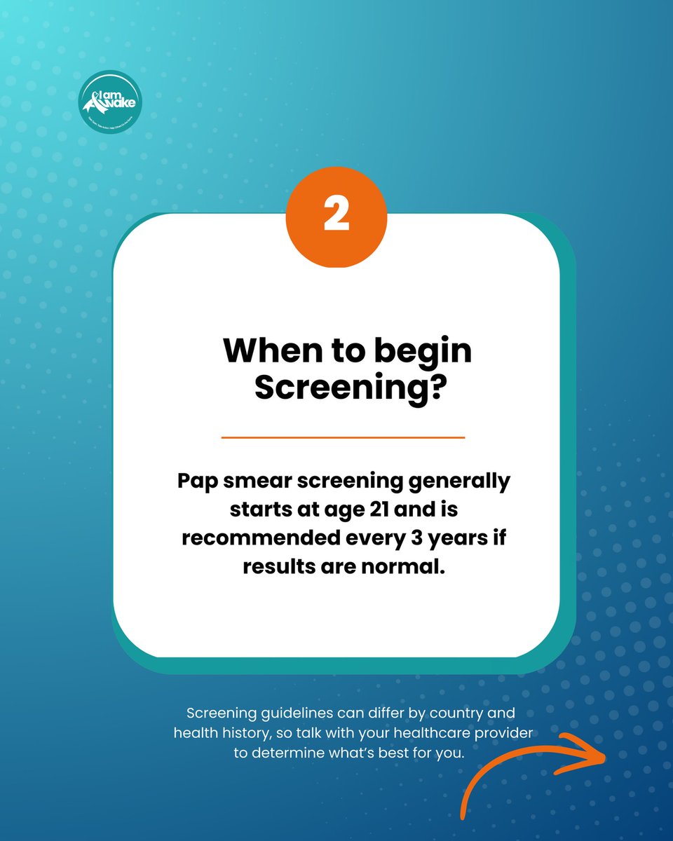iamawakeng's tweet photo. Ever heard of a Pap smear?
It’s a simple test that can help prevent cervical cancer.
It might sound scary or uncomfortable, but it’s quick, routine, and could quite literally save a life.
Have you done yours?
#StayAwake #IAmAwake #CervicalCancerAwareness https://t.co/rPuw5mAcJi
