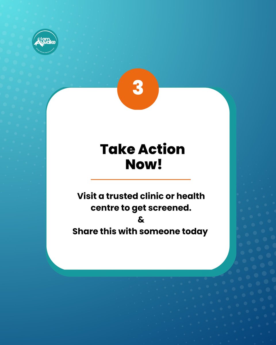 iamawakeng's tweet photo. Ever heard of a Pap smear?
It’s a simple test that can help prevent cervical cancer.
It might sound scary or uncomfortable, but it’s quick, routine, and could quite literally save a life.
Have you done yours?
#StayAwake #IAmAwake #CervicalCancerAwareness https://t.co/rPuw5mAcJi