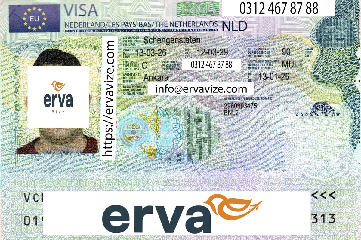 🇳🇱 3 Yıllık Hollanda Vizesi Onayı!

Yolcumuz adına yapılan başvuruda 3 yıllık çok girişli Hollanda Schengen vizesi onayı aldık.
Doğru evrak, doğru strateji ve profesyonel danışmanlıkla uzun süreli Schengen vizesi almak mümkün.
Erva Vize Danışmanlık olarak Hollanda vizesi
