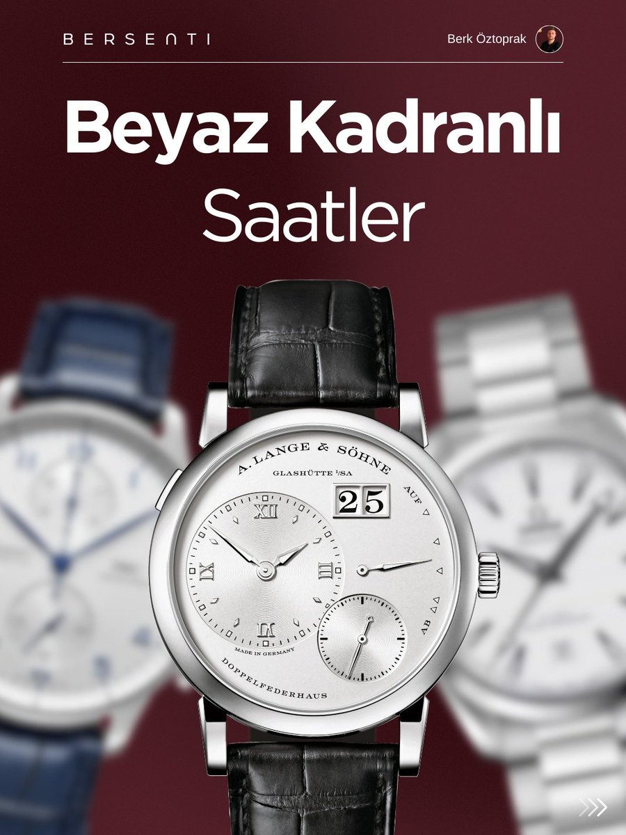 Saat seçerken herkesin bir renk dönemi oluyor fark ettim. Önce siyah kadran devri başlıyor, sonra beyaza geçiş, derken bir bakıyorsun somon veya yeşil peşinde koşuyor. Bu döngüyü yıllardır gözlemliyorum.

Biz de Bersenti'de bu yüzden kadran rengine göre listeler oluşturmaya