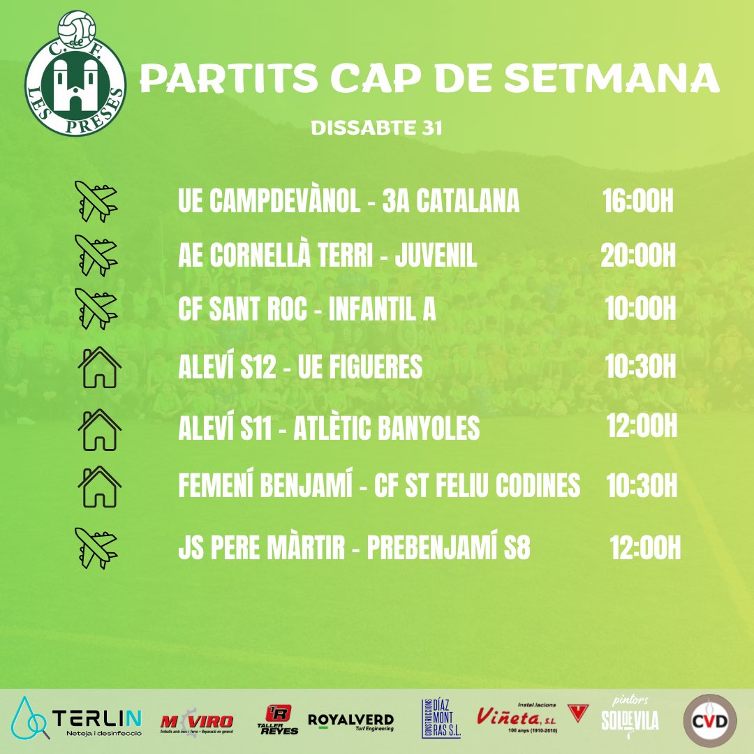 CF Les Preses tweet media