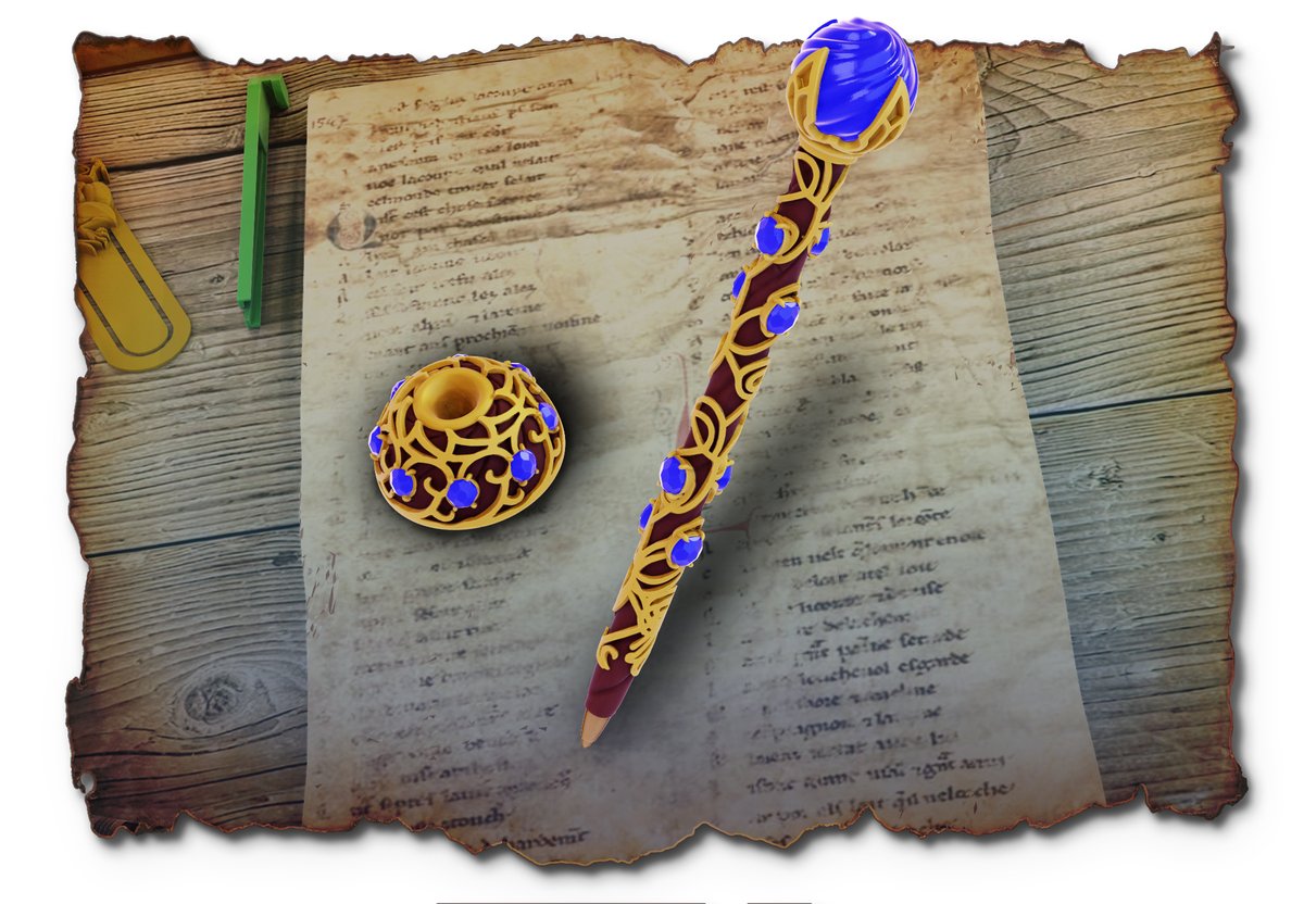 Cross_lances's tweet photo. A fantastic new project launched by our partner Hera'Stone!
https://t.co/SC0Or7K2Zs
#3DPrinting #3DPrinted #3DPrintDesign #FantasyPens #MagicPen #MagicalArtifacts #FantasyArt #WritingTools #CreativeWriting #PropDesign #FantasyProps #TabletopGaming #RPGAccessories #DNDCommunity https://t.co/d5CUuLfvCq