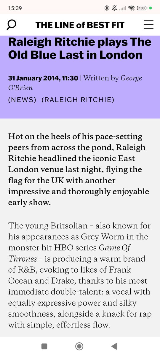 12 Years ago today that I first saw this man live. Since I sang and jumped around to his music. Since I met him in person and had a quick chat - and met his future wife and friends.
12 Years ago something happened that changed so many things for the better. 💪
<a href="/jacobanderson/">Jacob Anderson</a> #RR3