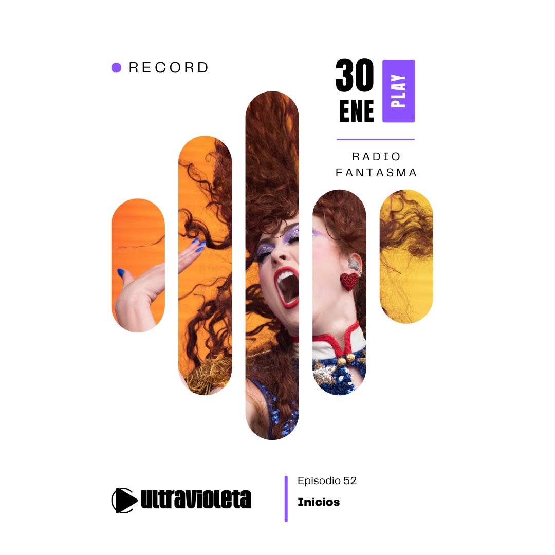 ¡Ultravioleta está de regreso! En el primer episodio del 2026 <a href="/ItzelNoguezM/">Itzel Noguez</a> nos habla de cómo fue el inicio de las carreras de grandes artistas...

Sonó Chapell Roan, Olivia Rodrigo, Coldplay y muchos más.

Ya disponible  aquí👇👇
radio-fantasma-mx.mixlr.com/recordings/301…