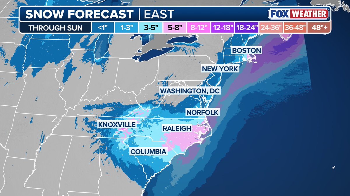 ️WINTER STORM HQ: FOX Weather has your back as a massive nor'easter ...