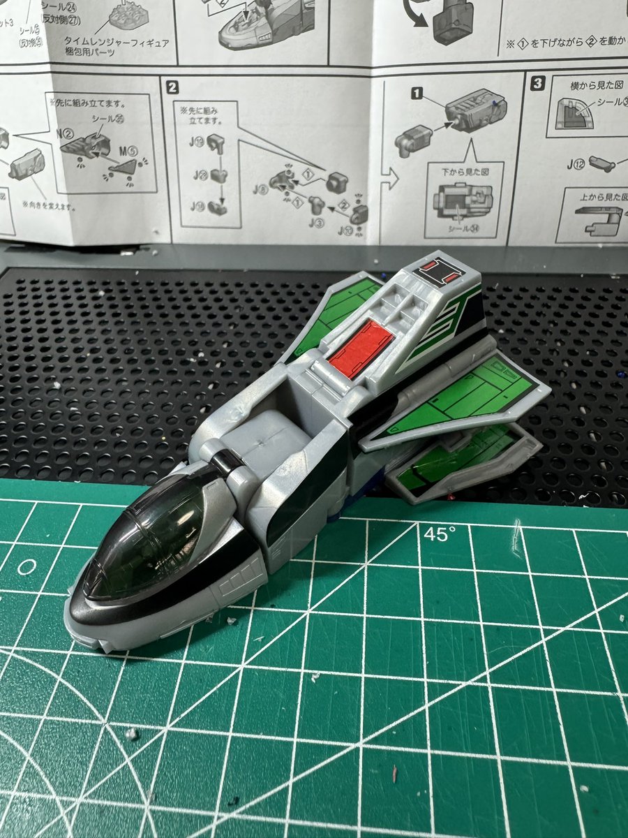 タイムジェット3完成 2とほぼ同じ作りなんでさくっと ここまで全体的に