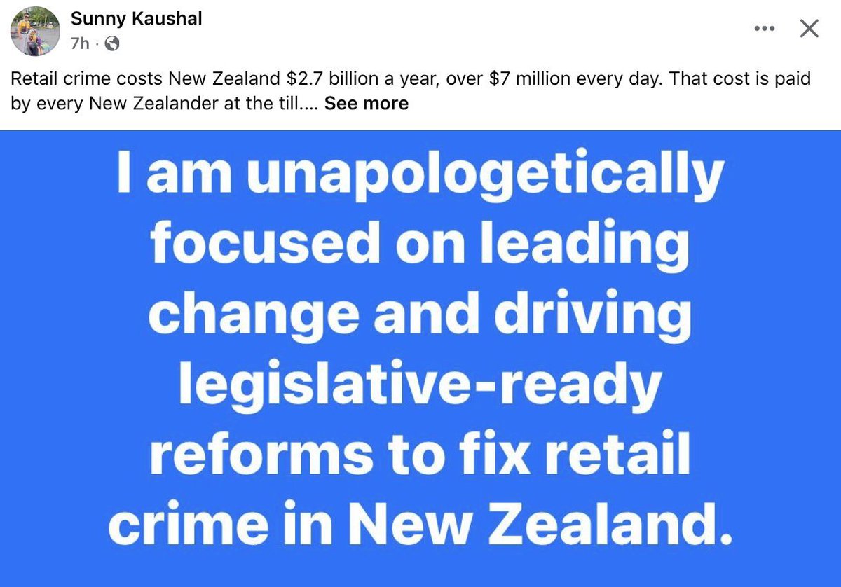 VeronicaGlamis's tweet photo. @SunnykaushalNZ is a lying grifter stealing taxpayer funds to the tune of $300,000 pa in faux 'Consultancy fees'. The man is no expert on anything other than exploitation! Its possible Kaushall arranged some of the #RamRaids himself @paulgoldsmithMP @chrisluxonmp https://t.co/PaZF5XiLb9