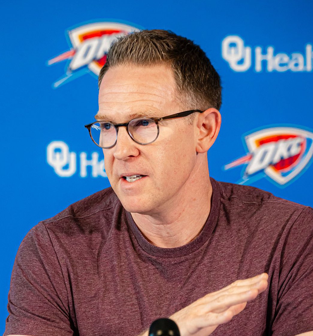 The OKC Thunder could be looking for help at the center position on the trade market, per <a href="/WindhorstESPN/">Brian Windhorst</a> 

(h/t <a href="/RealGM/">RealGM</a> )