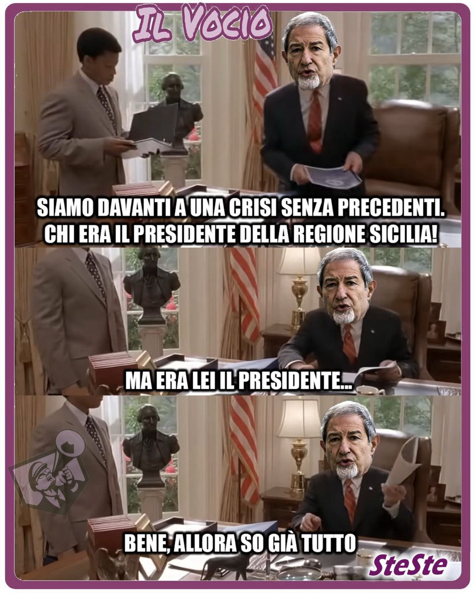 ilvocio's tweet photo. SteSte @steste66
#steste #ilvocio  #frane #Niscemi #Sicilia #presidente #Musumeci #FdI #crisi #responsabilità  #governomeloni https://t.co/PJ0smmkY03