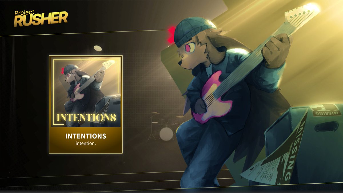 Project : RUSHER tweet media