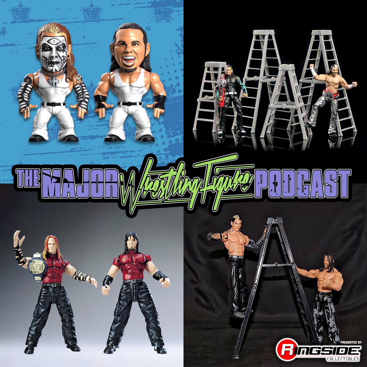 DOWNLOAD the latest episode of <a href="/MajorWFPod/">The Major Wrestling Figure Podcast</a>!

<a href="/TheMattCardona/">Matt Cardona</a>, <a href="/Myers_Wrestling/">Brian Myers</a> &amp; <a href="/MarkSterlingEsq/">“Smart” Mark Sterling, Esq.</a> are joined by the legendary <a href="/MATTHARDYBRAND/">MATT HARDY</a> &amp; <a href="/JEFFHARDYBRAND/">#BrotherNero DELETED</a>!

They discuss their careers, figures, behind-the-scenes stories &amp; so much more!

RP to enter to WIN a <a href="/RingsideC/">Ringside Collectibles</a> prize!