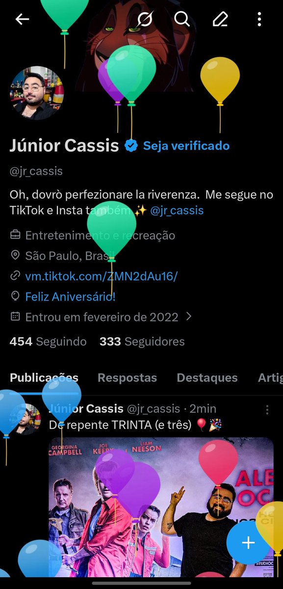 jr_cassis's tweet photo. Veio aí os balõezinhos que eu tento aguardei 🎈🎈🎈🎈 https://t.co/kkEmBddZr7