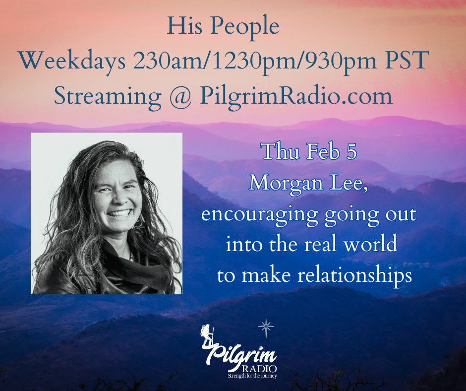 Mon Feb 2 David Zahl, on pickleball and the theology of play
Tue Feb 3 Eryn Lynum, on what the Bible and creation teach us about Sabbath living
Wed Feb 4 Jeff Zweerink, on how to think about natural disasters as a Christian
Thu Feb 5 Morgan Lee, encouraging going out into the