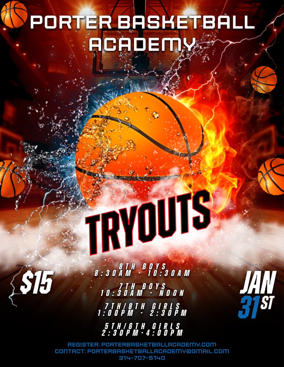 Porter Basketball Academy tweet media