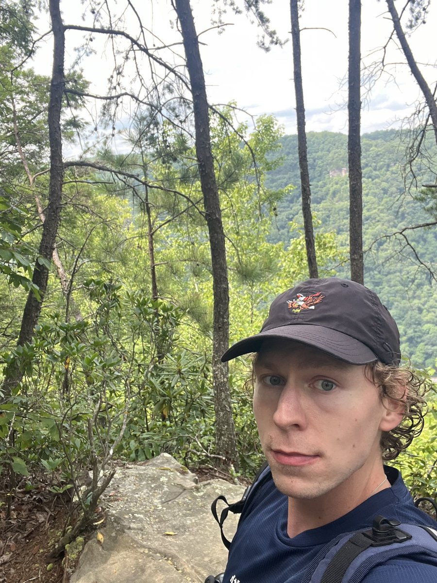 Oh haha what’s this oh just me during a 9 mile hike in the mountains of West Virginia lol that’s crazy