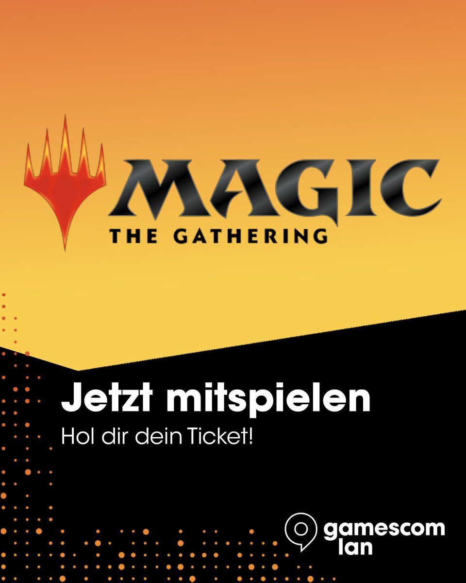 gamescomlan's tweet image. Hinsetzen! Und zwar wo du willst – und spiele gegen andere Spielerinnen und Spieler auf verschiedenen Power Levels in der Free-to-play-Area. 🤝 Aber keine Angst, du musst nicht die ganze Zeit nur Magic spielen (aber du kannst ... und das macht schon auch Sinn) – an der gamescom…