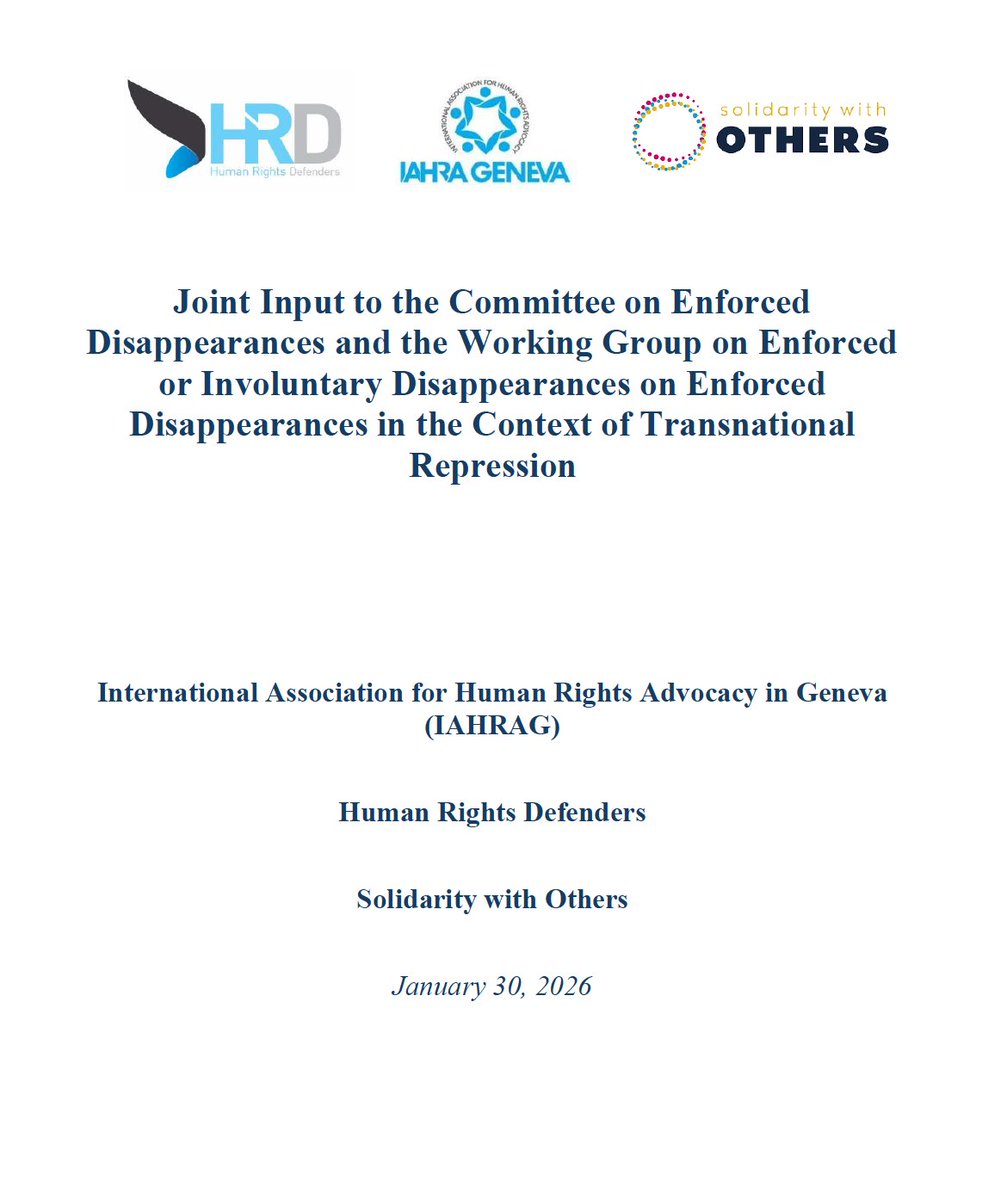 IAHRA Geneva tweet media