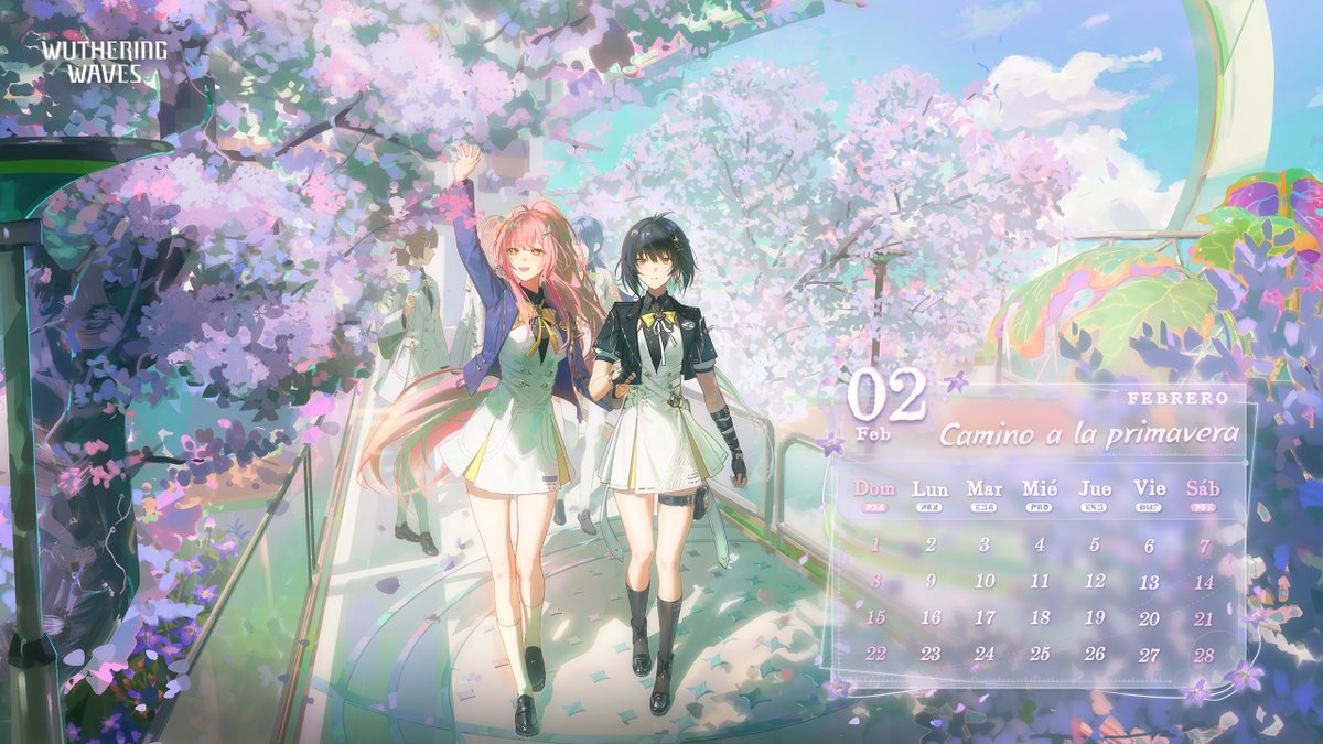 ✦ Calendario de febrero: Camino a la primavera ✦

Caminando a tu lado bajo la suave luz del sol, la primavera parece brotar de nuestros hombros.

#WutheringWaves #WutheringWavesES #Aemeath