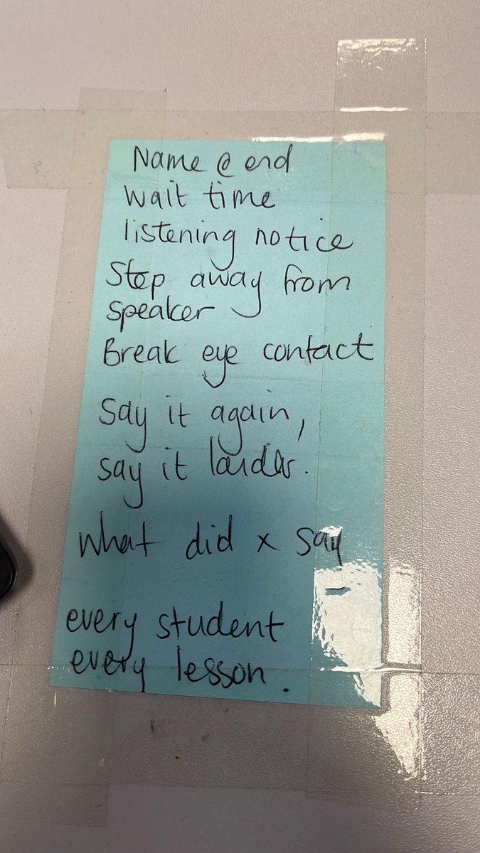 kcanneman's tweet photo. @adamboxer1 I’m using Carousel for our staff CPD this year…spotted this on a colleague’s desk this afternoon 💪 https://t.co/iKIs29XGja