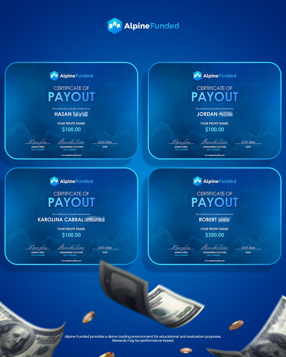 🎉 Wrapping Up January with Action &amp; Rewards! 🚀

As the first month of 2026 comes to a close, we’re celebrating the traders who didn’t just make resolutions — they took action.
Big shoutout to Antoni, Minh, Koen, Kasper, Hasan, Jordan, Karolina, and Robert for securing their