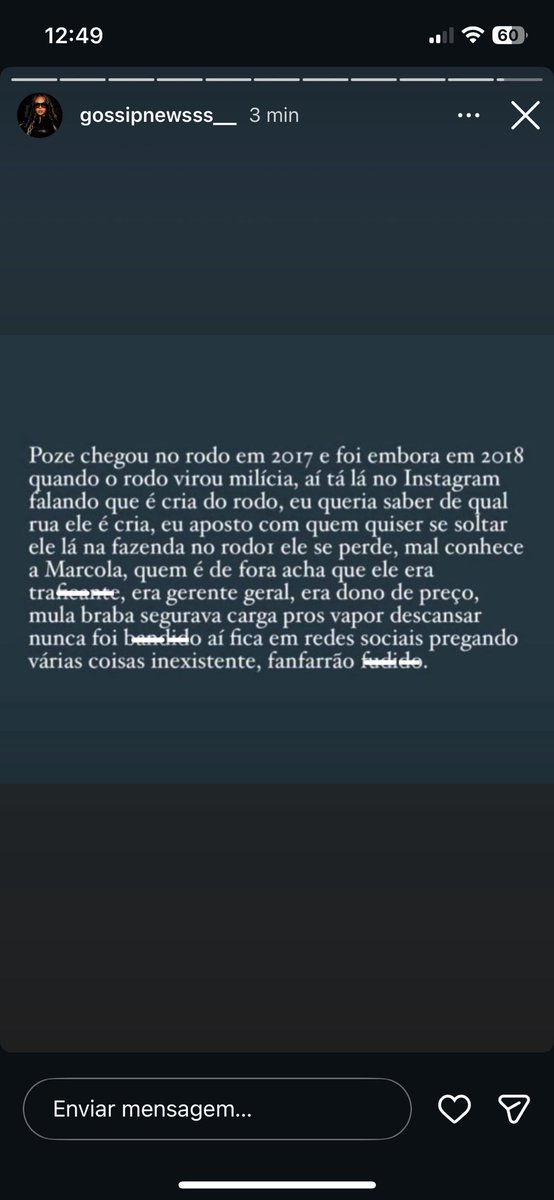 secretsdosinflu's tweet photo. A gossip desmascarando o podre do rodo 🗣️ https://t.co/TavJuUzTnf