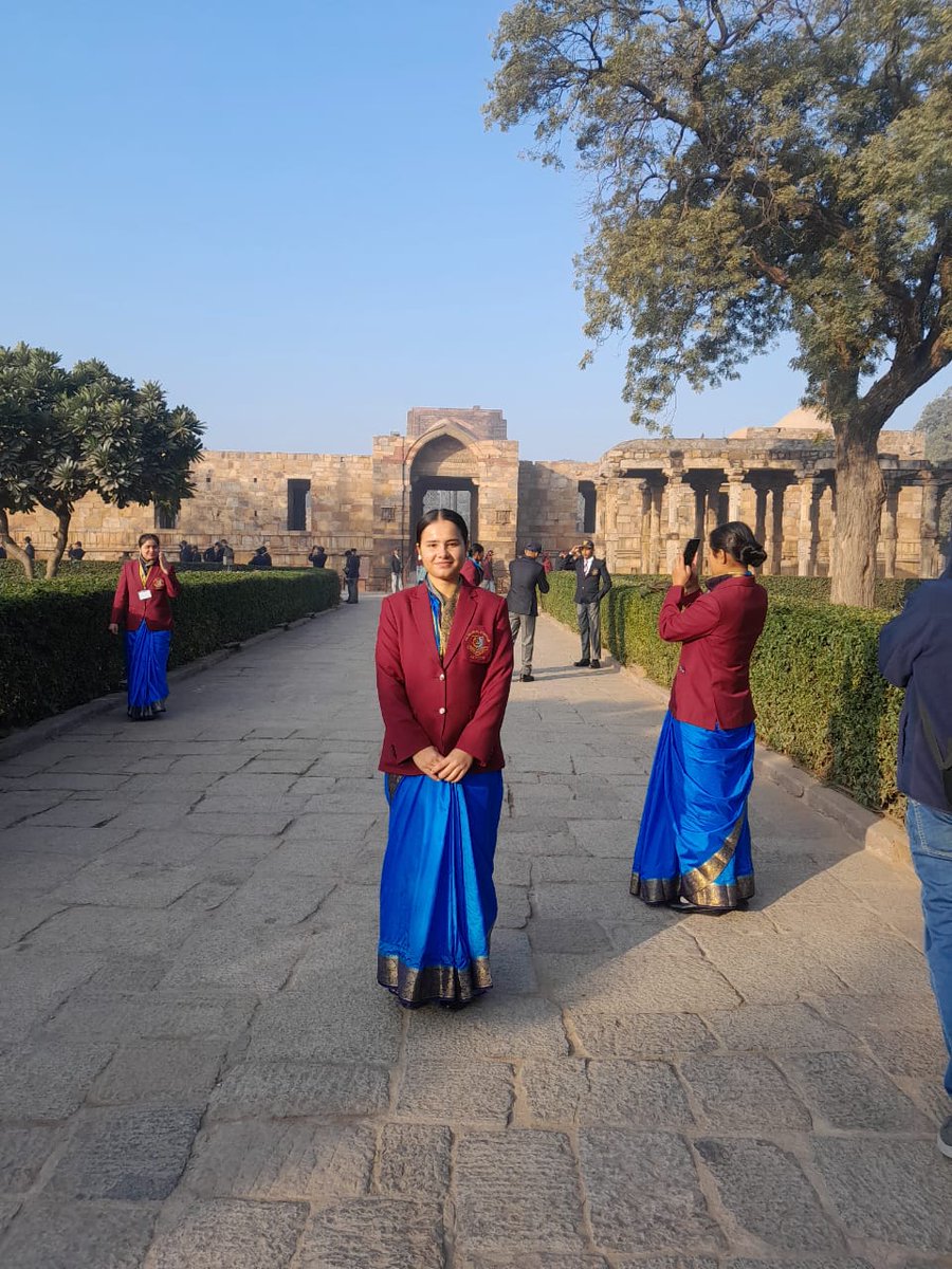 NccDbs's tweet photo. Cadet Bhawana Sriswal proudly represented her unit at the Republic Day Camp (RDC) 2026, New Delhi, and participated in the prestigious Prime Minister’s Rally (PMR), upholding the true spirit of the National Cadet Corps.
#pmr2026
#rdc2026
#ncc #RepublicDay2026 https://t.co/jeNFZpIGFM