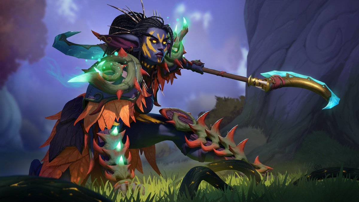 "Ovara"
Comm artwork for <a href="/loth_one/">Loth</a> 
#warcraft #fanart