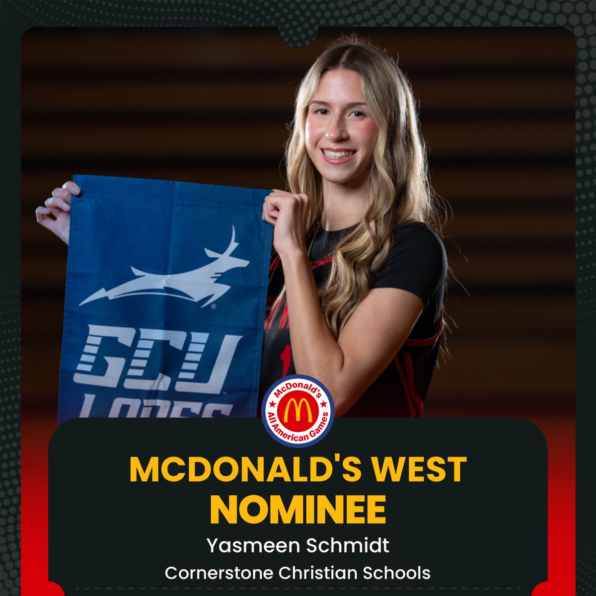 ccs_girlshoops's tweet photo. Congratulations to Yasmeen Schmidt on making the 2026 McDonald’s All-American West Nominee list! We are extremely proud of this accomplishment! 🙌🏼

@CCSWarriorsSATX @CCS_Warriors @ACH_GBB @yasmeen_ba11er https://t.co/pXD8hozVk1